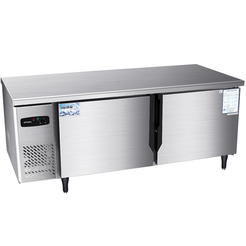 郑州 银都 平冷操作台直冷冰柜冰箱保鲜柜 全国发货