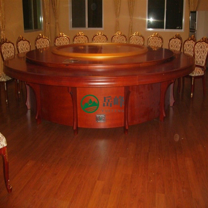 15人酒店餐桌椅尺寸定制价格5540 	新中式功能型餐桌	青岛电动桌生产