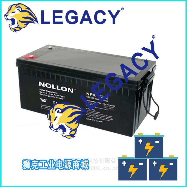 美国NOLLON电池/NPX1245/NOLLON12V45AH蓄电池规格
