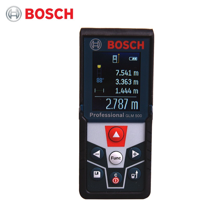 博世BOSCH激光测距仪GLM500手持红外线测量尺装修量房仪高精度电子尺
