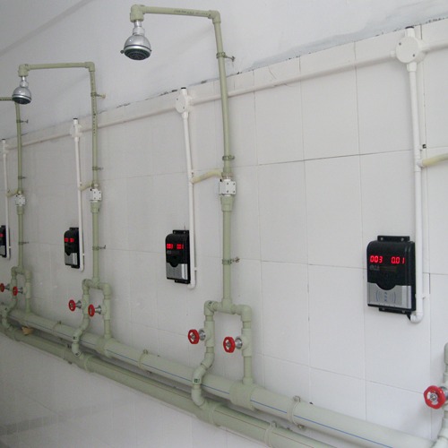 IC卡淋浴节水器 浴室刷卡节水器，IC卡水控系统