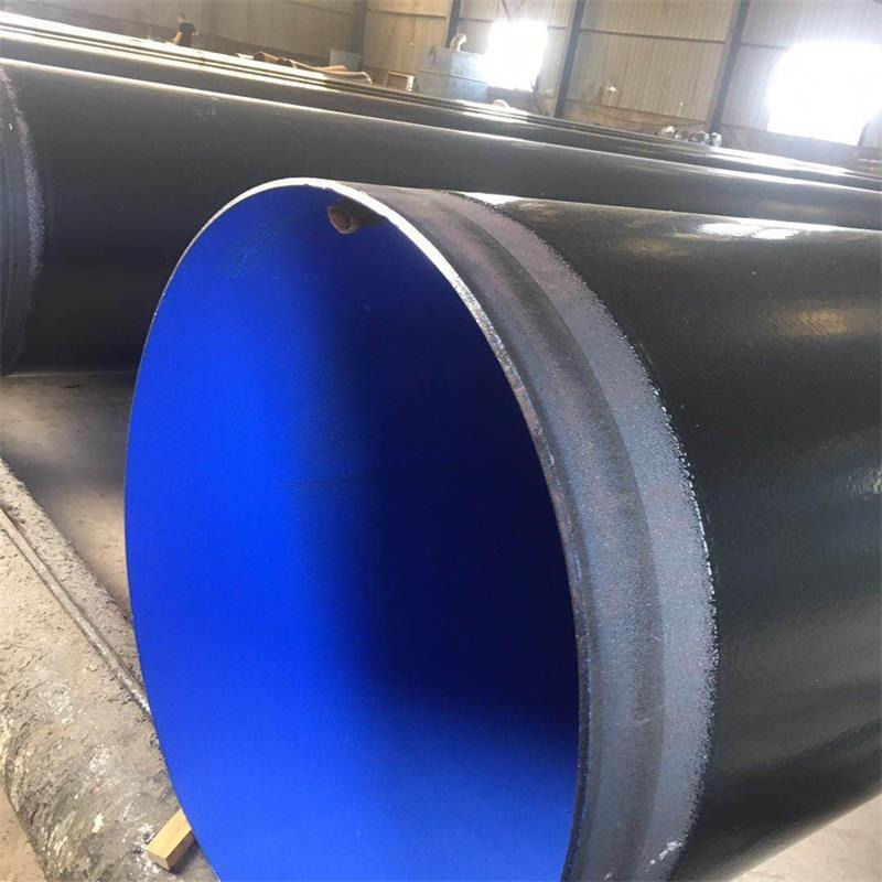 DN600大口径环氧树脂防腐钢管 国之盛管道 内外涂塑环氧复合钢管
