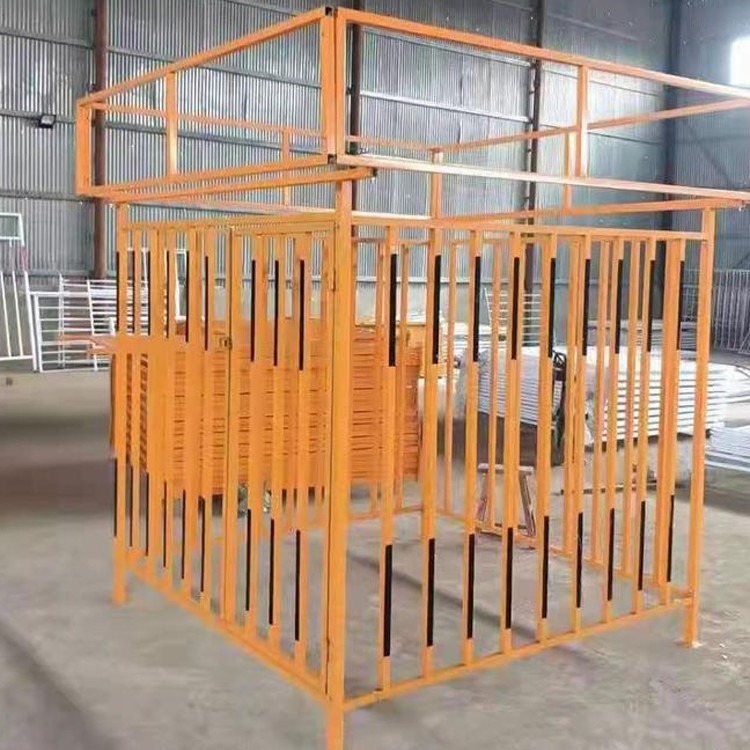 宇鑫 定型化工地防护栏 外沿式配电箱防护棚 配电箱防护棚