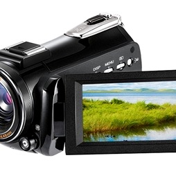 HDR-AC3红外摄像机IPS触摸屏一键切换感光模式图片