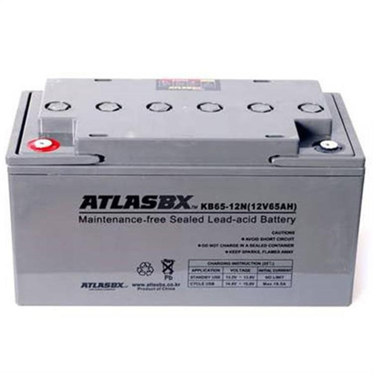 韩国ATLASBX蓄电池KB55-12 12V55AH直流屏 UPS/EPS电源配套