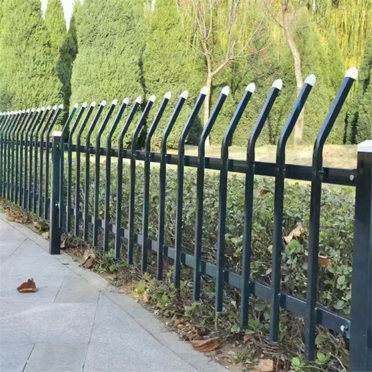 耀江市政小区花园庭院绿化带防护草坪篱笆围栏护栏黄色 红色