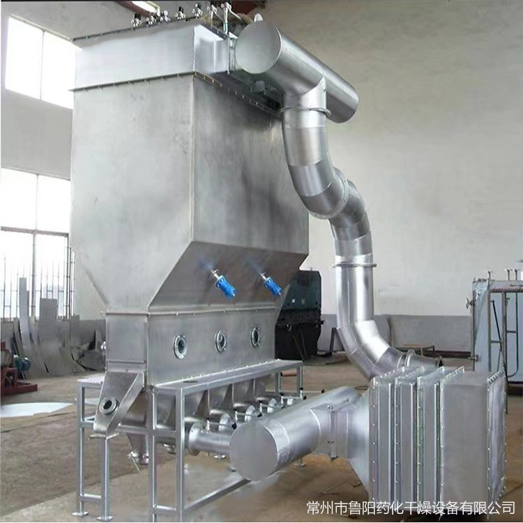 XF系列卧式沸腾干燥机  XF-60 硫酸镁沸腾干燥机  鲁干牌图片