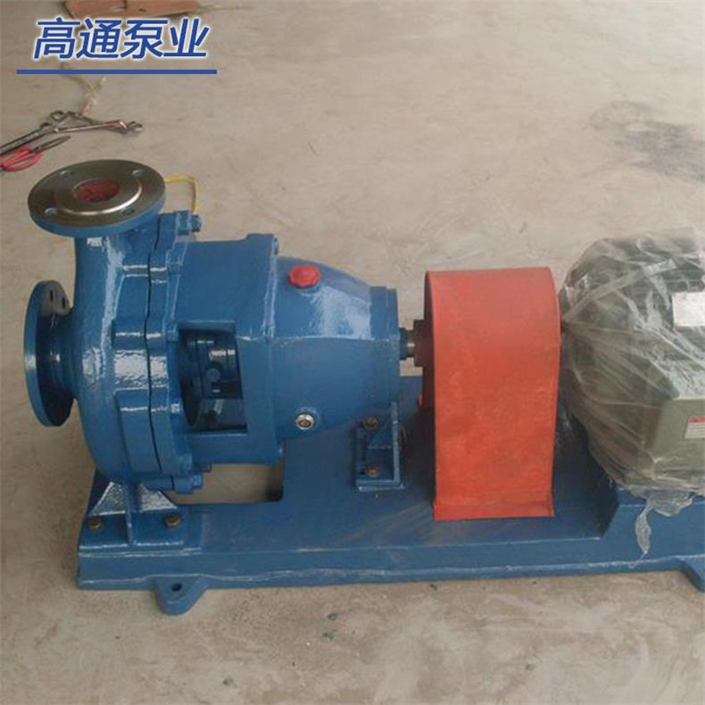 高通泵业IH65-40-200轻质高强不变形单级单吸悬臂式化工泵泵盖图片