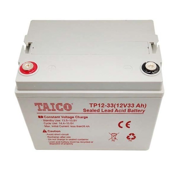 TAICO蓄电池TP12-38泰科源电池12V38AH 高低压配电柜 UPS不间断电源 应急电源图片