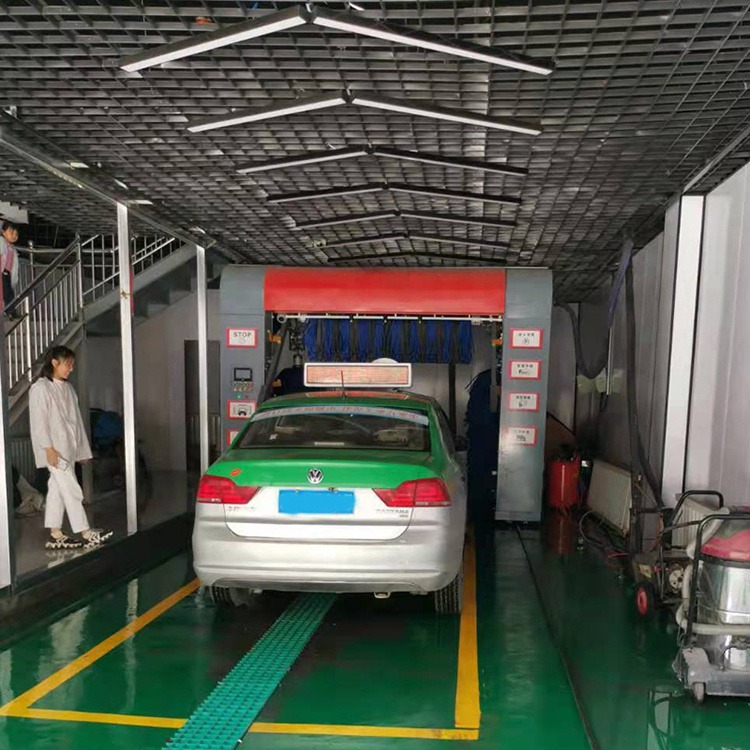 景鑫新款全自动洗车机 隧道式电脑自动洗车房图片