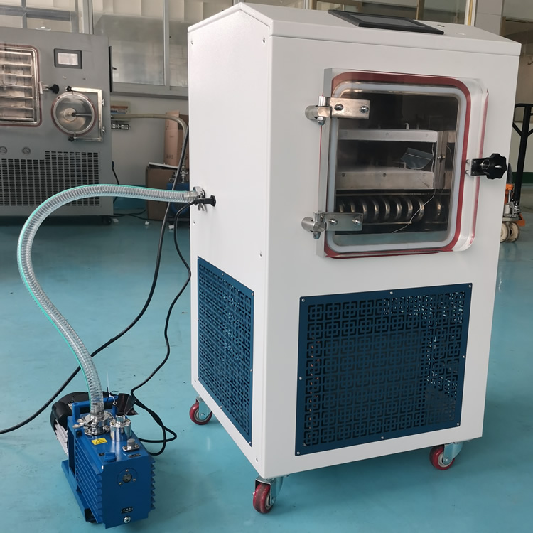 西林瓶压塞冻干机 LGJ-10FD真空冷冻干燥机 中型低温干燥机示例图3
