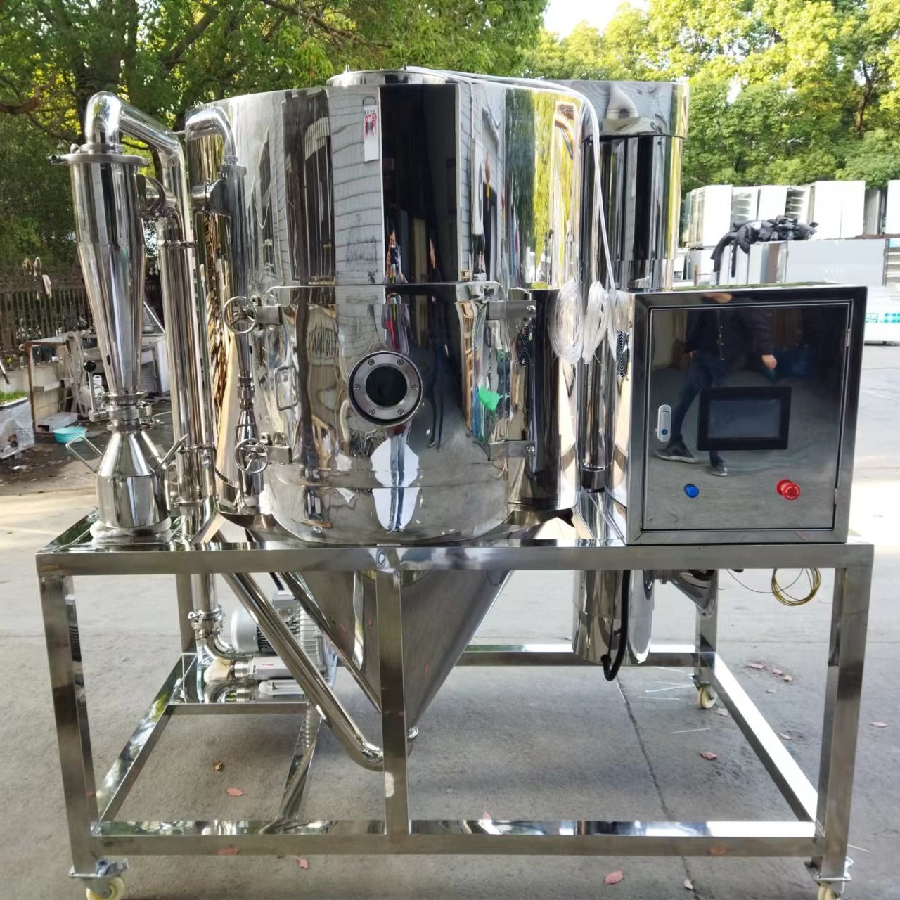 离心喷雾干燥机YM-5L适用于高校、研究所和食品医药化工企业实验室生产