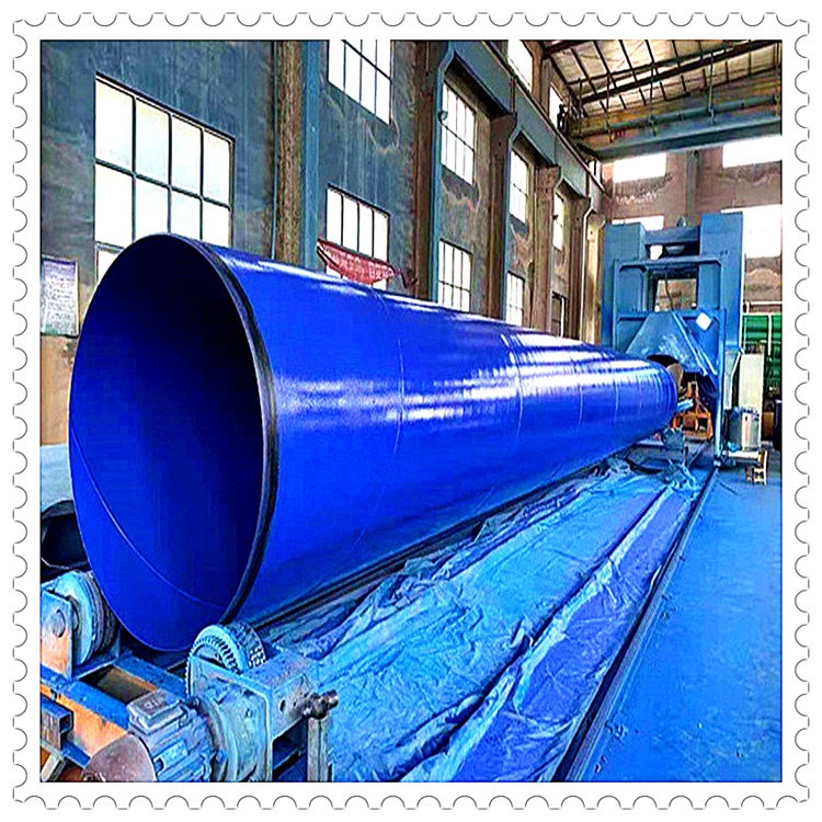 直径1米涂塑复合钢管 1400涂塑给水钢管 大口径环氧粉末钢管