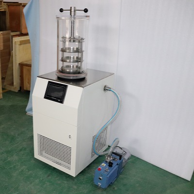 上海豫明真空冷冻干燥机 FD-1A-80石墨烯 生物制药冷冻干燥机