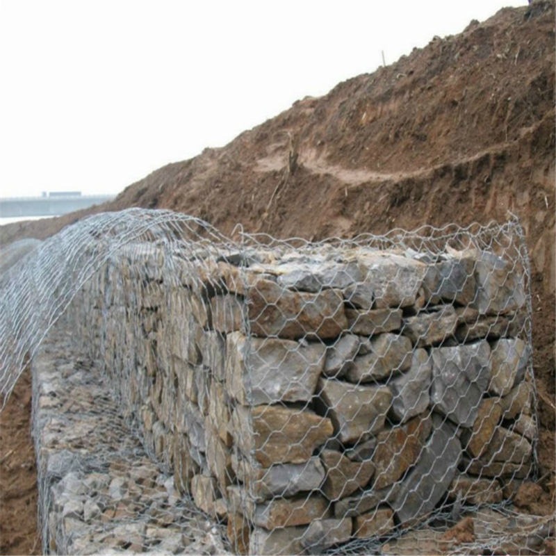 河道防洪石笼网 边坡防护网 挡土墙高尔凡钢丝格宾网 亚奇定做加工