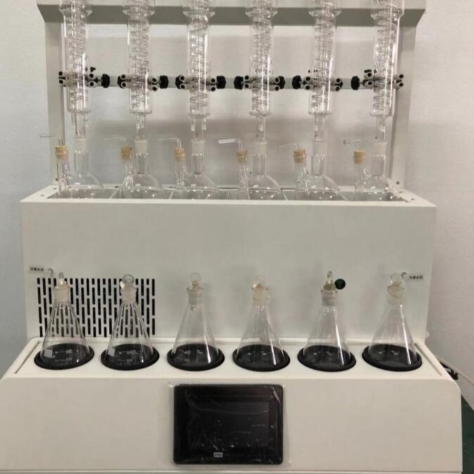 常压氨氮蒸馏装置 实验室一体化蒸馏仪  GY-ZNZLY-6 高新技术企业 源头厂家 杭州发货 支持上门安装调试