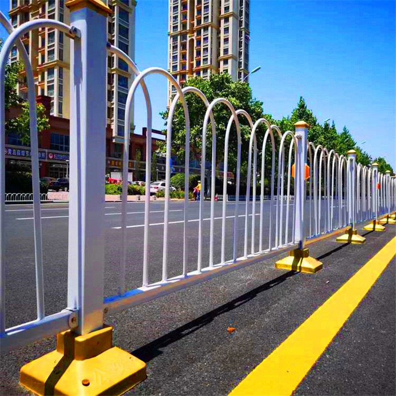 京式护栏城市人行道防撞交通栏杆公路马路人车分流机动车隔离栏峰尚安