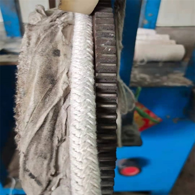 机械设备专用绝热密封绳 金属丝增强耐磨防火盘根 惠东陶瓷纤维异形绳定制