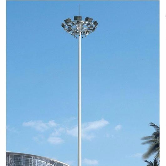 乾旭照明12米高杆路灯 15米足球场LED照明灯 庭院高杆灯