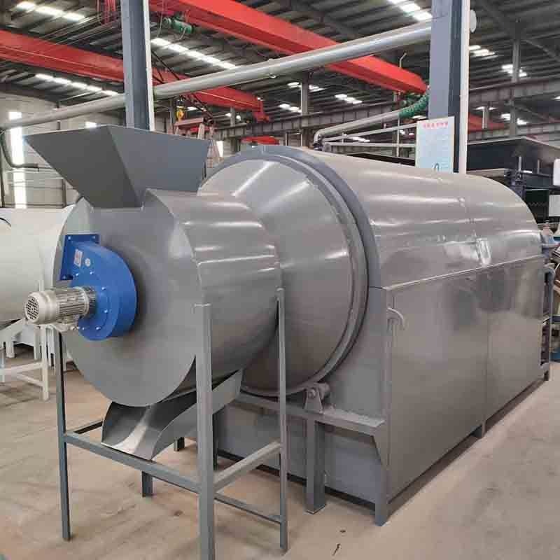 博蓝机械 1000型2000型滚筒烘干机 时处理5001000公斤粮食沙子药材不锈钢烘干机 可定制