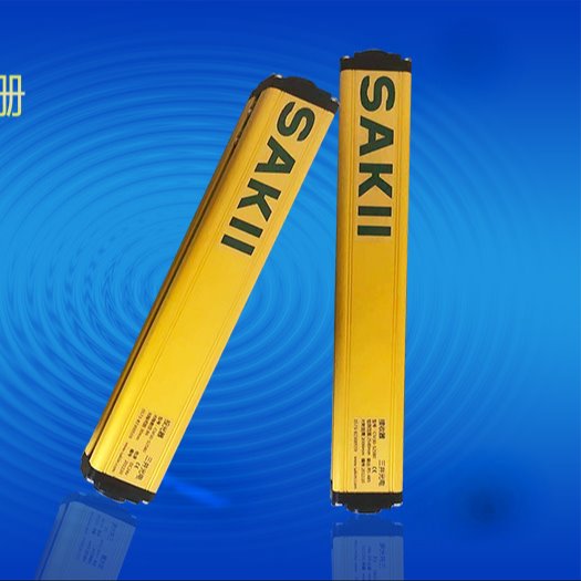 供全国RS232通讯测量光幕检测光栅 SA-CS2 红外测量光幕测物体尺寸体积三井机电SAKII