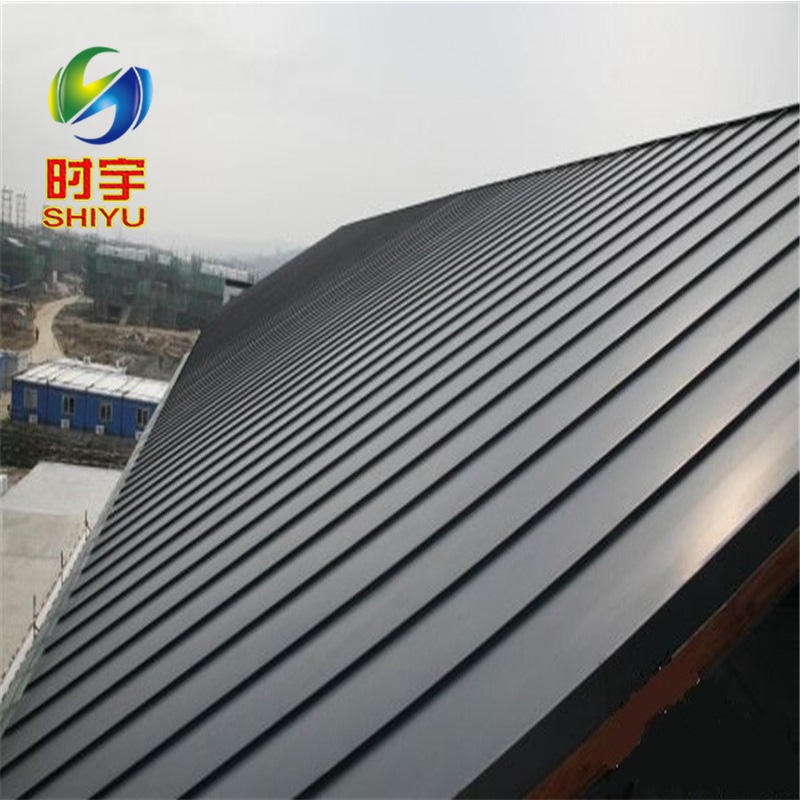 时宇 民宿屋面 25-430型金属幕墙系统 铝镁锰矮立边金属屋面板图片