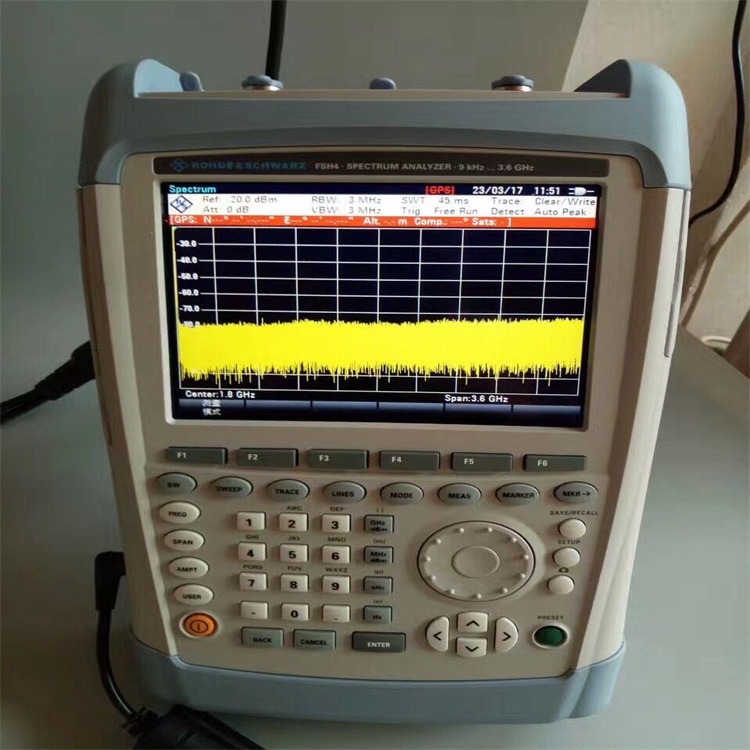 深圳 罗德与施瓦茨 R&S FSH4手持式频谱分析仪|罗德与施瓦茨图片