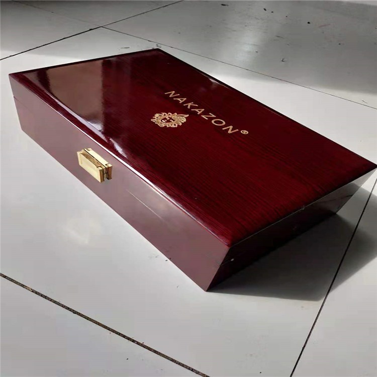 北京钢琴漆木盒厂家 ZX白酒木盒厂 红酒木盒包装