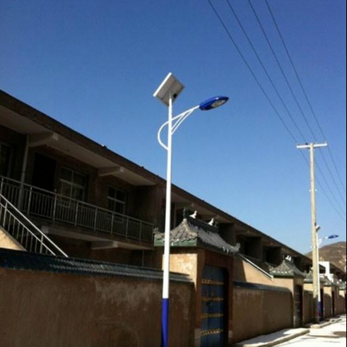 乾旭照明太阳能路灯锂电池 LED路灯太阳能 农村道路太阳能路灯型号大全