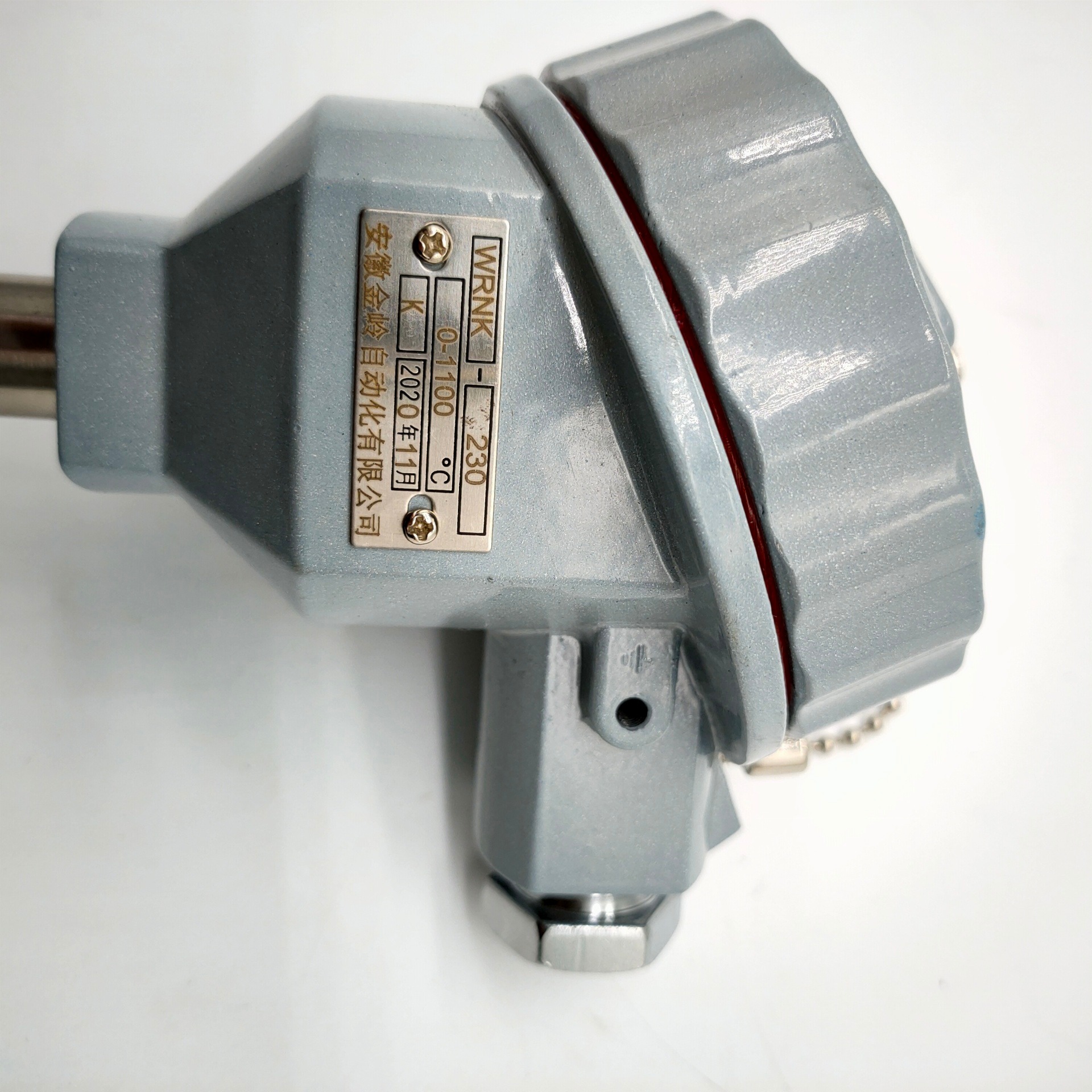 固定螺纹 3039材料 直形管接头式 金岭 JL-WRN-230 耐磨热电偶