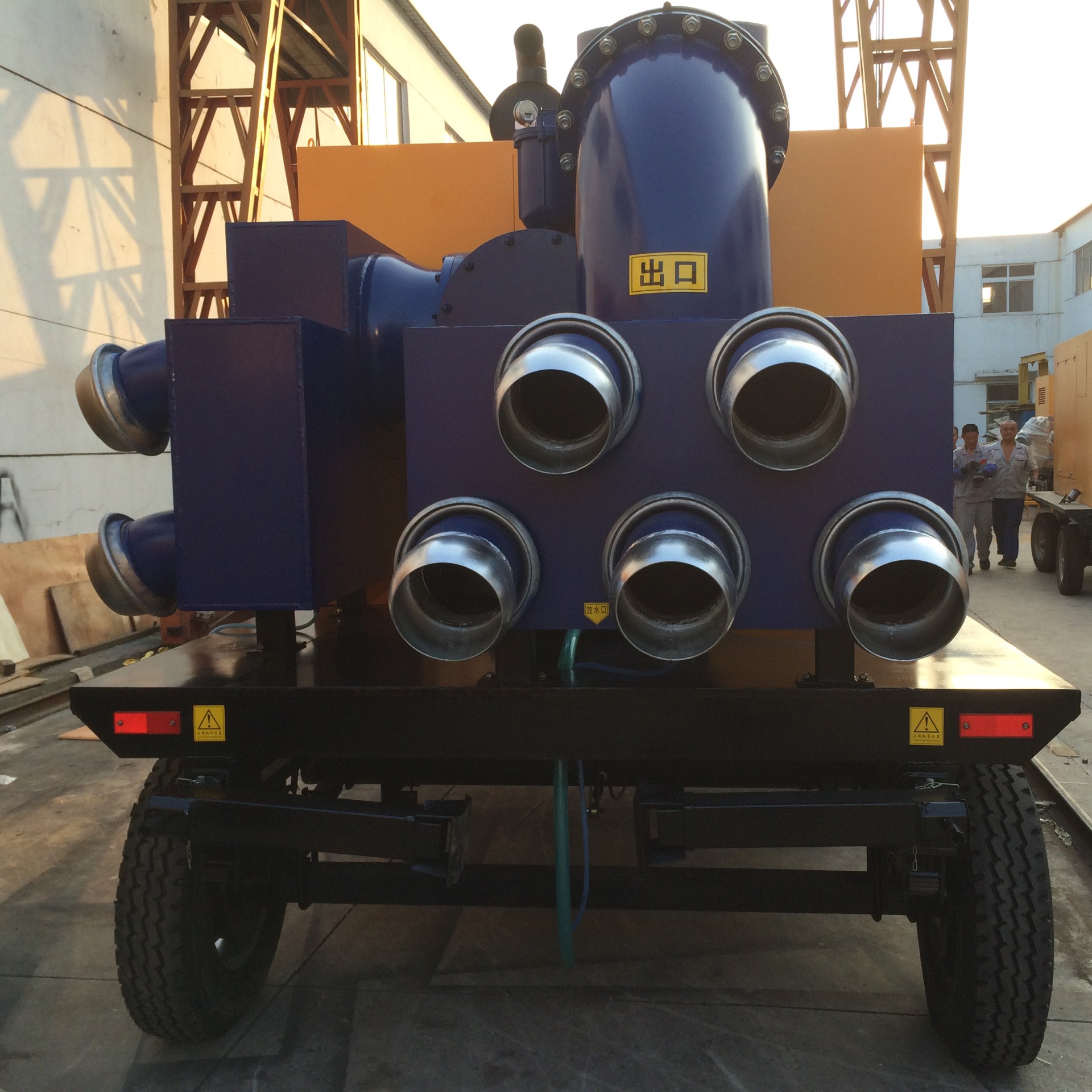 自吸泵 真空辅助自吸泵 拖车式大流量排水泵 汉能 HC-ZKXZ系列 定制批发
