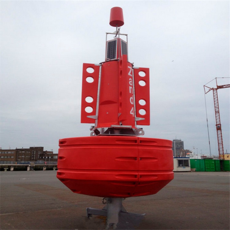 港口助航警戒浮标 组合式塑料浮标 可喷绘反光标语