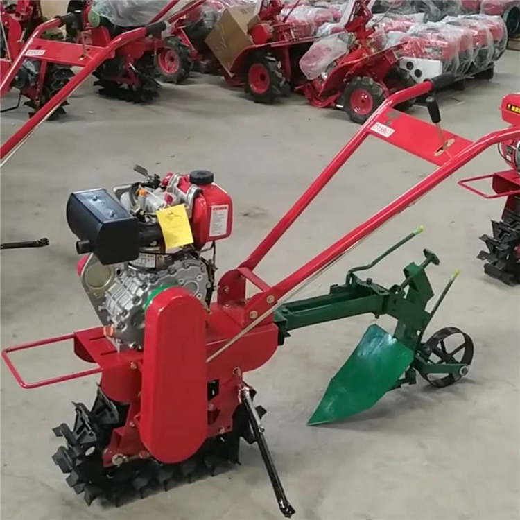 173柴油犁地机 链轨式独轮耕地趟地机 履带式微耕机