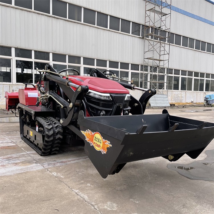 农用装载机 乘坐式履带拖拉机 可安装工程铲斗拖拉机