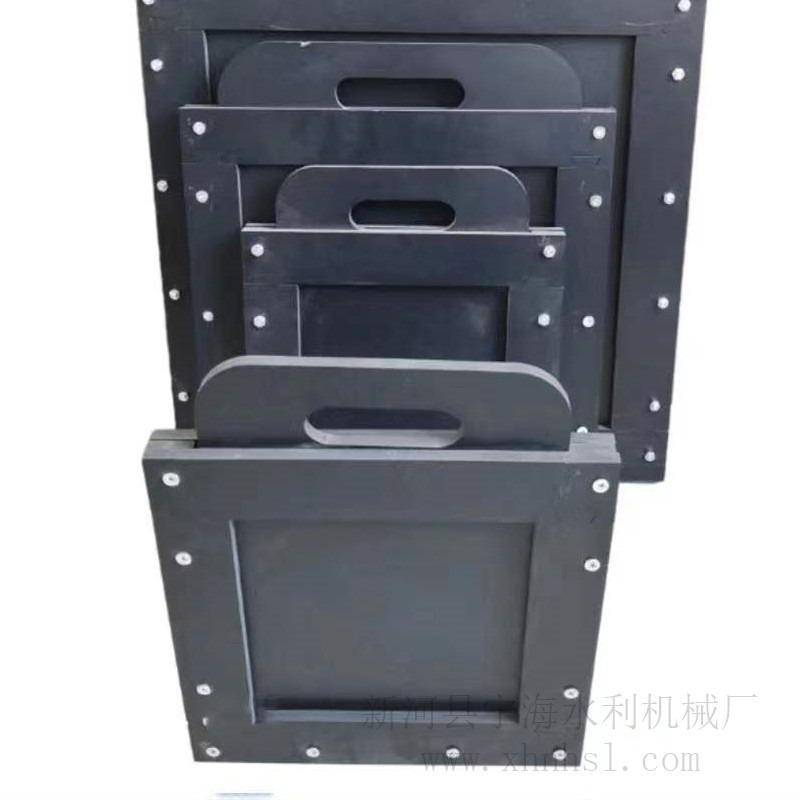 宁海 PVC塑料插板闸门  HDPE/PP塑钢玻璃钢渠口闸板 轻质复合闸门