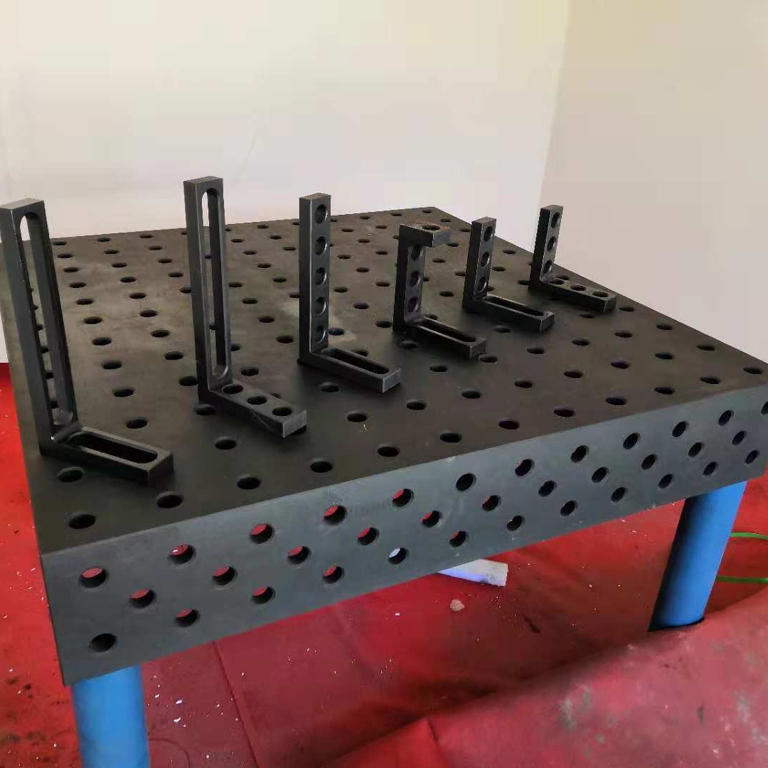 远鹏焊接工作台 3D五面三维焊接机器人焊接平台多孔平台