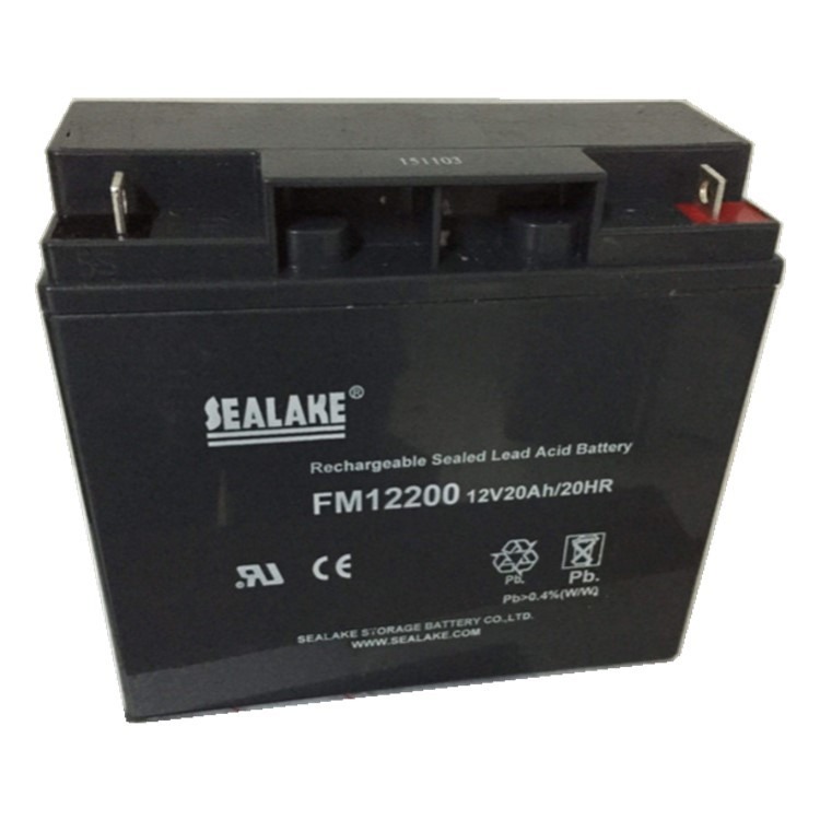 宁波SEALAKE蓄电池FM121000海湖12V100AH/20HR延长供电系统图片