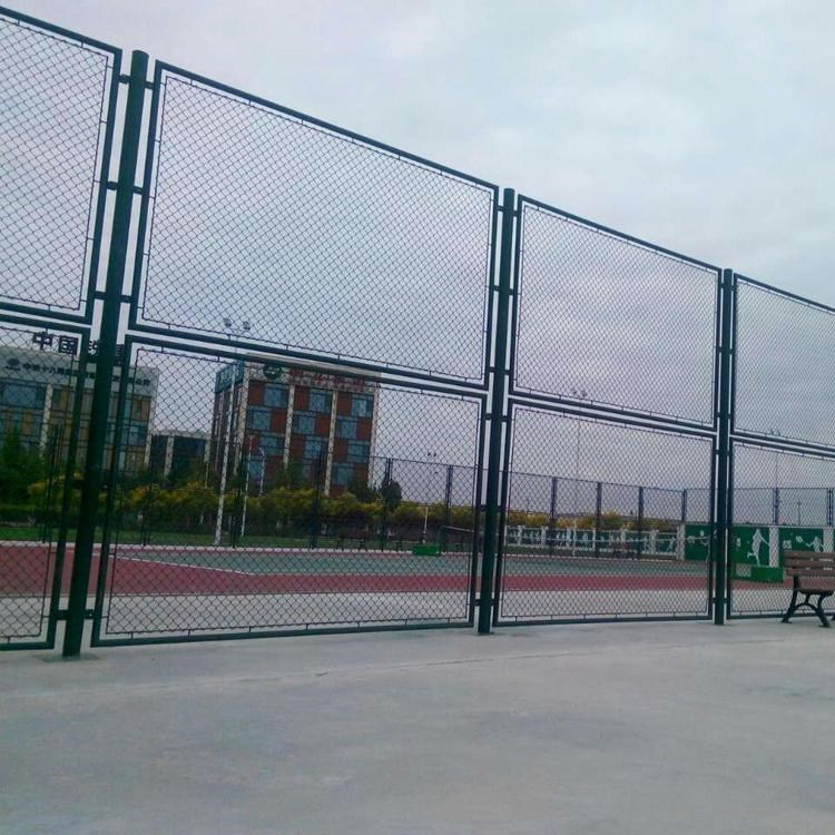 球场金属丝围网 球场围网灯柱 泰亿 球场围网材料 多种型号