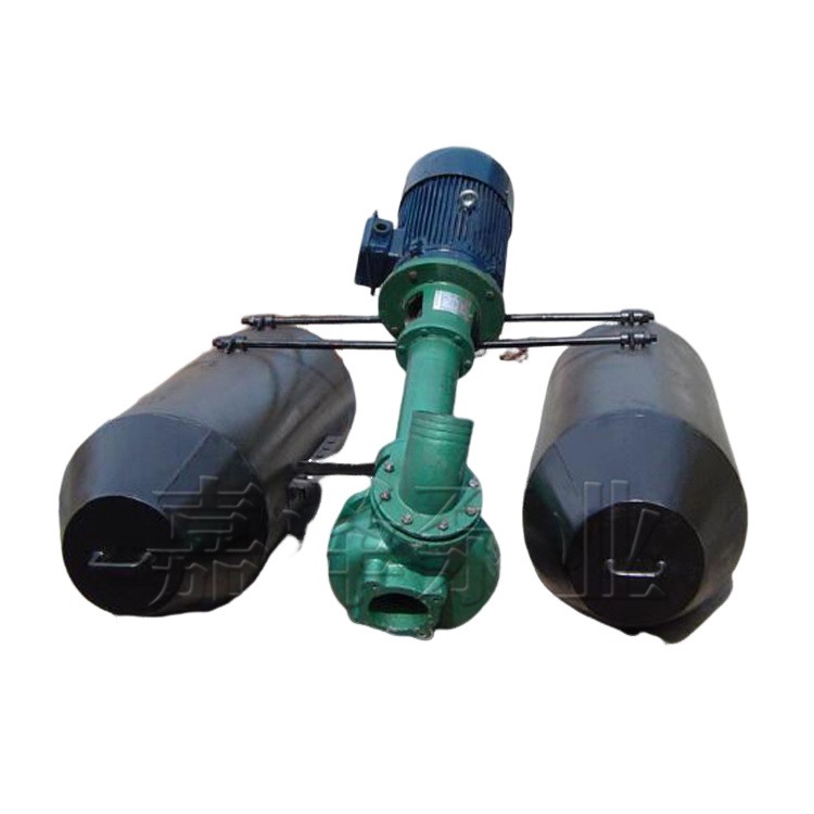 嘉泽泵业 立式泥浆泵 浮筒抽沙泵 河道清淤排污泵