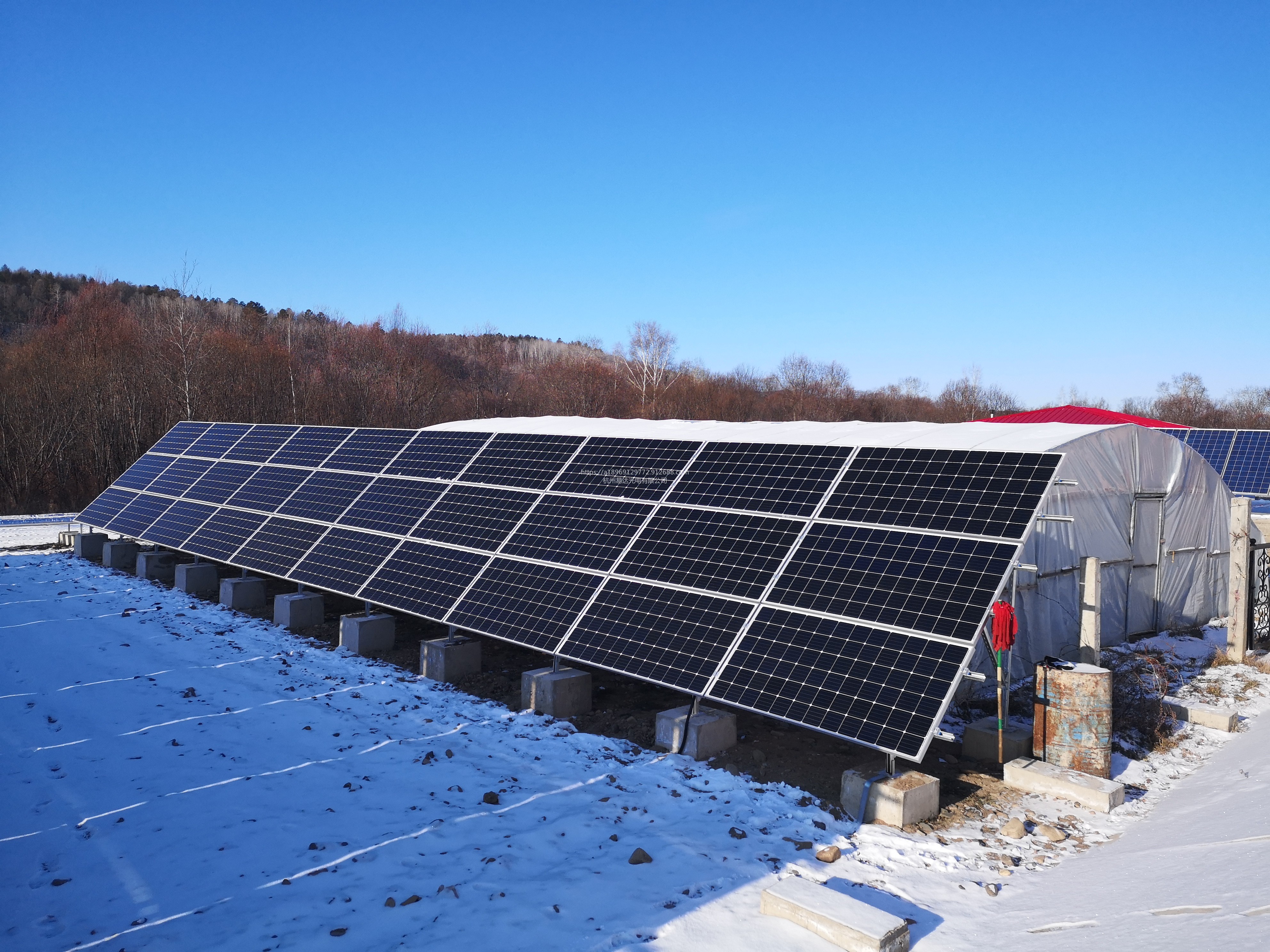 长春农村户用光伏发电安装简便太阳能板太阳能离网储能电站