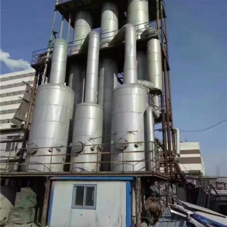 二手钛材蒸发器 三效蒸发器 再航 出售二手钛材降膜蒸发器 二手304不锈钢多效蒸发器