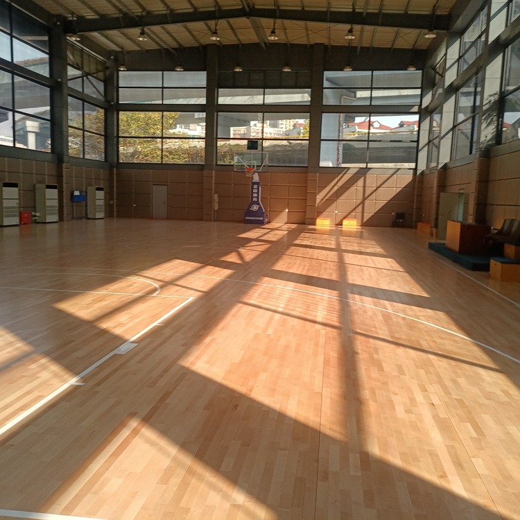 猴王 乒乓球馆 体育 进口博纳油漆 枫桦木 面板 运动地板HWHB005图片