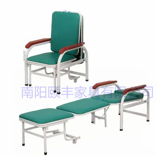 医用多功能陪护椅病房折叠陪护床椅钢制喷塑陪护椅厂家F-P1