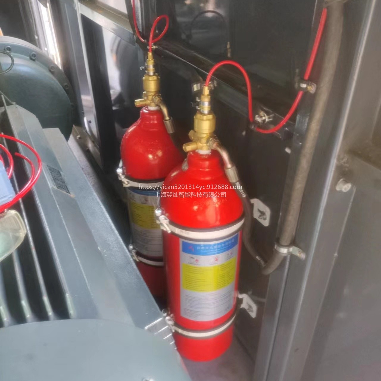 涂装车间气体灭火系统，高压CO2自动灭火装置