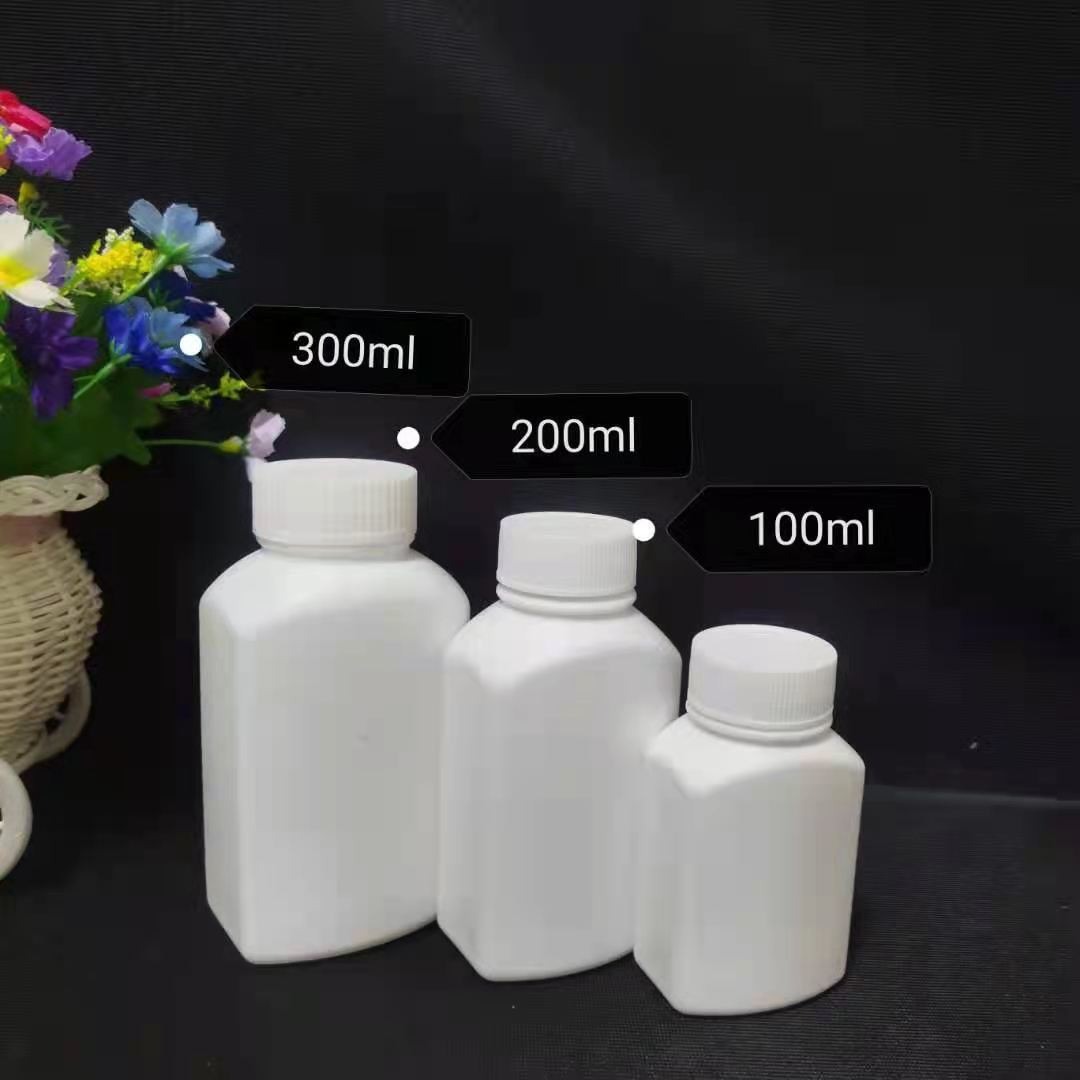 凤涛塑料   300ML扁方瓶  胶水瓶   油墨瓶   真瓷胶图片