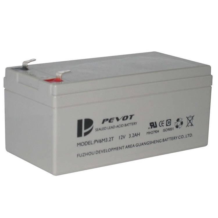 直销 PEVOT蓄电池PV6M3.2U 12V3.2AH 电梯 应急 电力系统 通信电源 参数报价图片