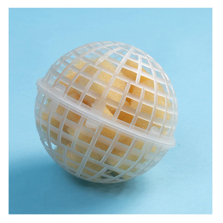 多孔悬浮球 pp多孔悬浮球 水质净化污水处理图片