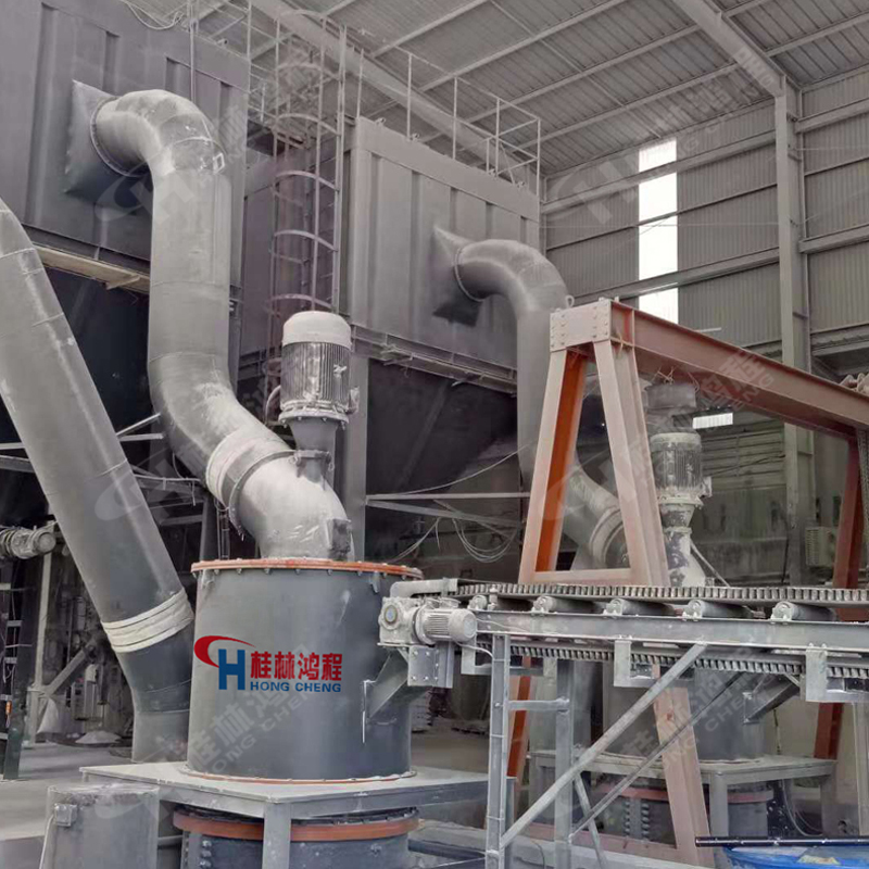 桂林鸿程磨粉机磨辊石墨机械磨粉机厂家供应图片