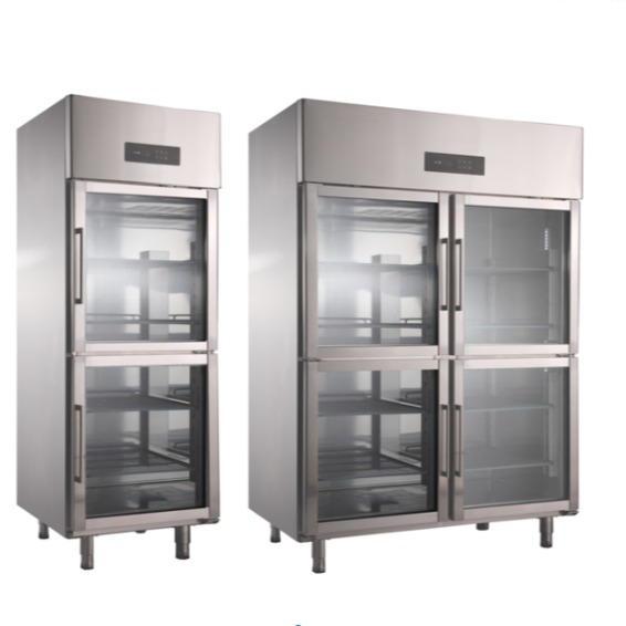 星星冰柜商用立式四门厨房柜冷藏冷冻餐饮保鲜展示柜酒店冰箱铜管GN680R2G图片