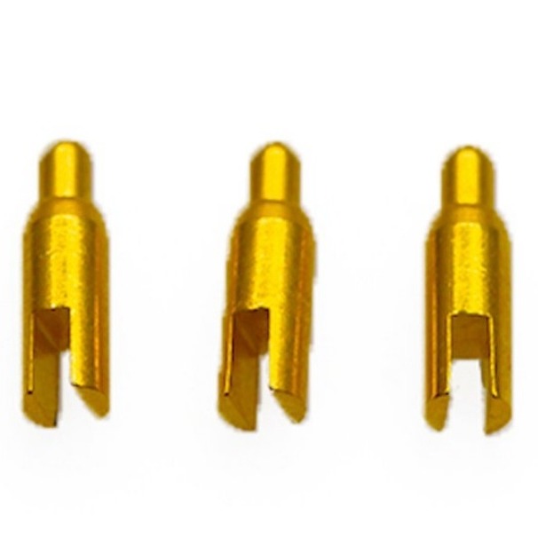 加工5G通讯铜针 焊锡式pogopin充电针 接线端子接插件图片